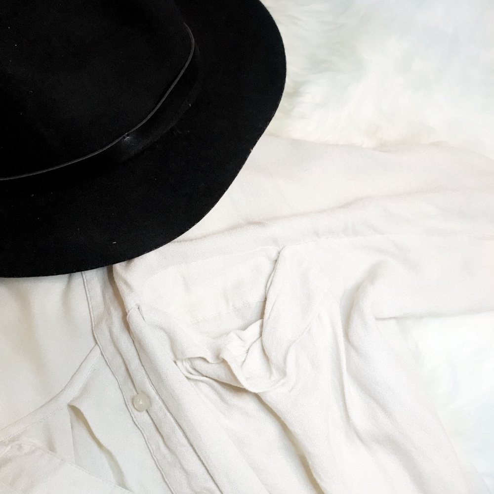 Boho collard shirt